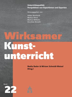 cover image of Wirksamer Kunstunterricht